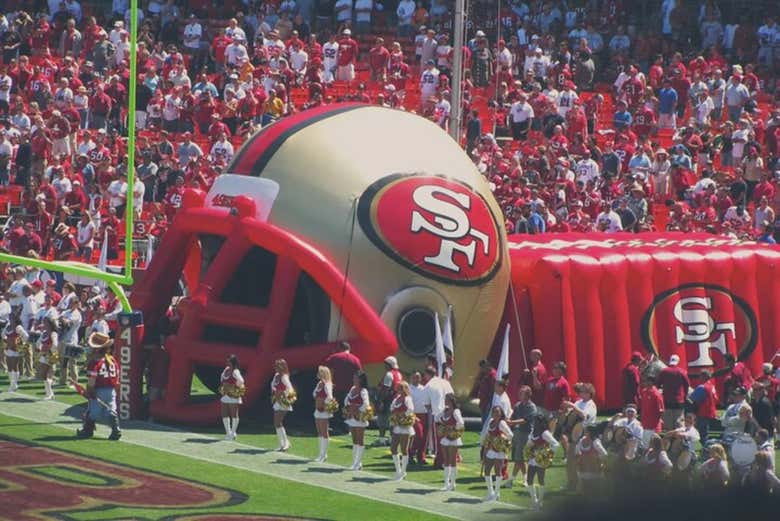 Atmosfera di una partita dei San Francisco 49ers