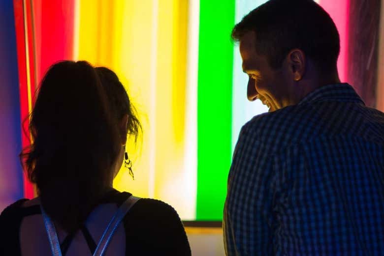 Una delle sale interattive dell'Exploratorium
