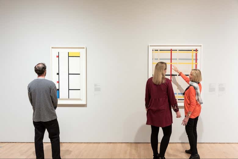 Due quadri del MoMA di San Francisco