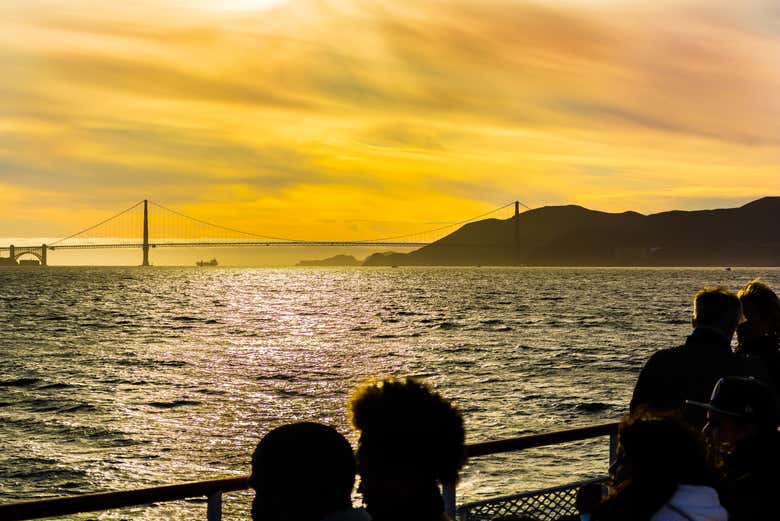 Navigando lungo la baia di San Francisco