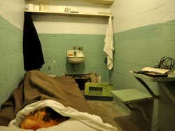 Alcatraz, riproduzione di una cella