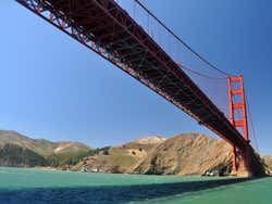 Passando sotto il Golden Gate