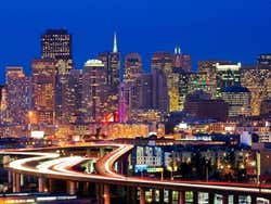 San Francisco illuminata