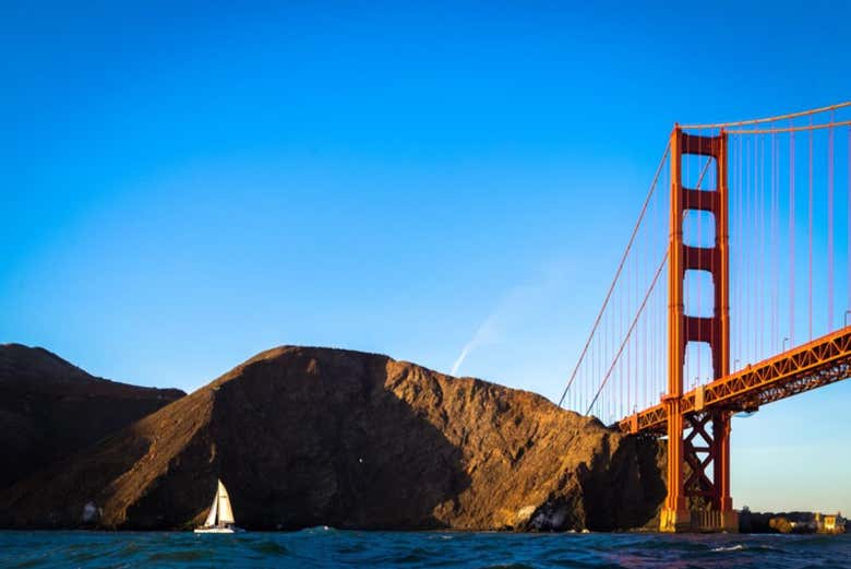 Passando vicino al ponte di San Francisco